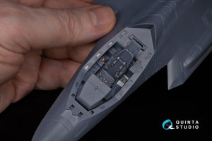 Quinta Studio QD48060 F-35A 3D-Printed &amp;amp; colored Interior on decal paper (Meng) 1/48 – Bild 6