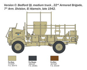 Italeri 0241 Bedford QL Medium Truck 1/35 – Bild 6
