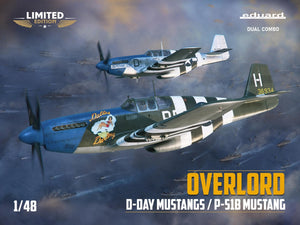 Eduard 11181 OVERLORD: D-DAY MUSTANGS / P-51B MUSTANG DUAL COMBO 1/48 – image 2
