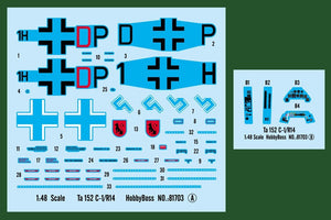 Hobby Boss 81703 Ta 152 C-1/R14 1/48 – Bild 4