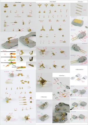 Pontos 23001F2 BISMARCK 1941 Detail Up Set Basic Ver.2 1/200 – Bild 18