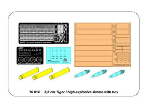 Aber 16014 8.8 cm Tiger I high-explosive Ammo with box (1/16) – Bild 9