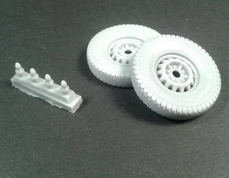Panzer Art RE35-553 Road wheels for GAZ-67&amp;amp;BA-64 Jaroslavskij Szinnyj Zavod” 1/35