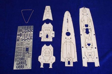 MK1 Design MD-35009 Prinz Eugen Wooden Deck TRU 1/350 – immagine 2