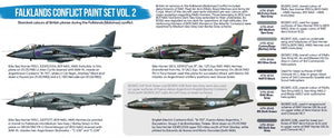 Hataka Hobby HTK-BS28 Falklands Conflict Vol. 2 Paint Set (8x17ml) – obrázek 3