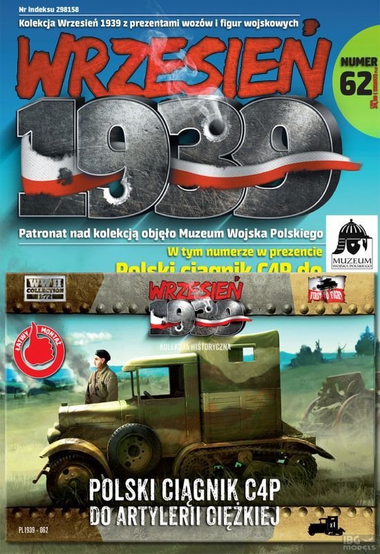 First to Fight PL062 Polish C4P Tractor (1/72)