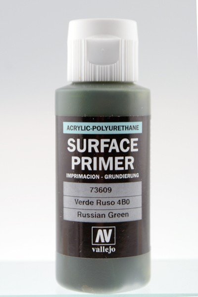 Apprêt de surface Vallejo 73609 Vert russe 60 ml.