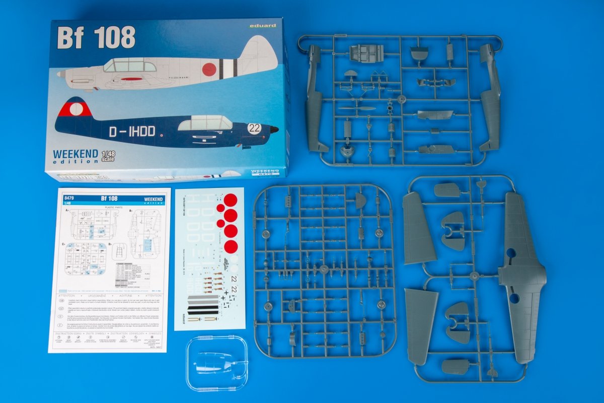 Eduard 8479 Bf 108 1/48 – Bild 2