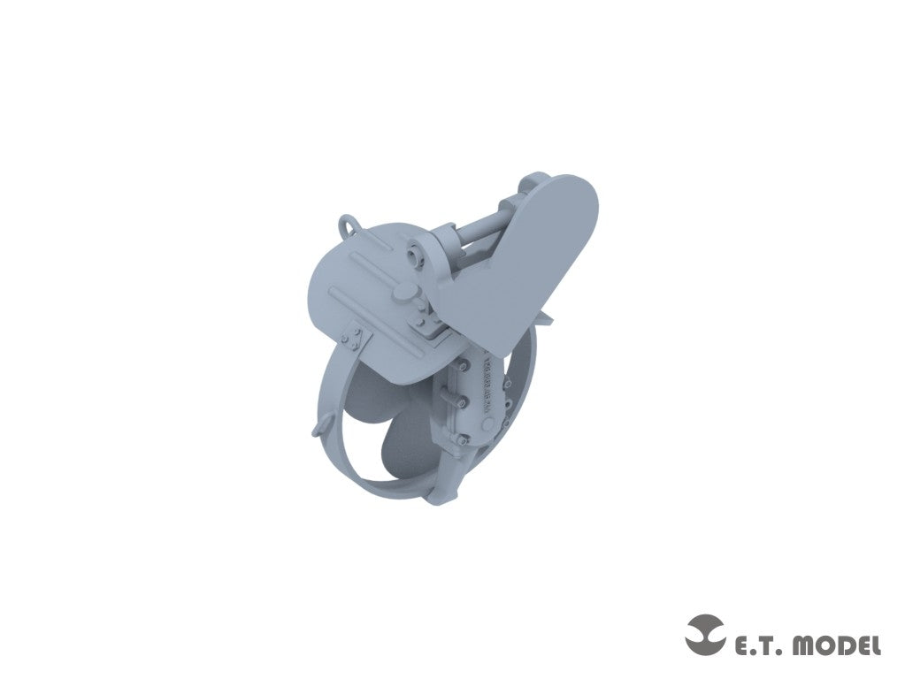 ET Model P35-261 WWII German Schwimmwagen Type166 Propeller Set ( 3D Print ) For TAMIYA Kit 1/35 – obrázek 2