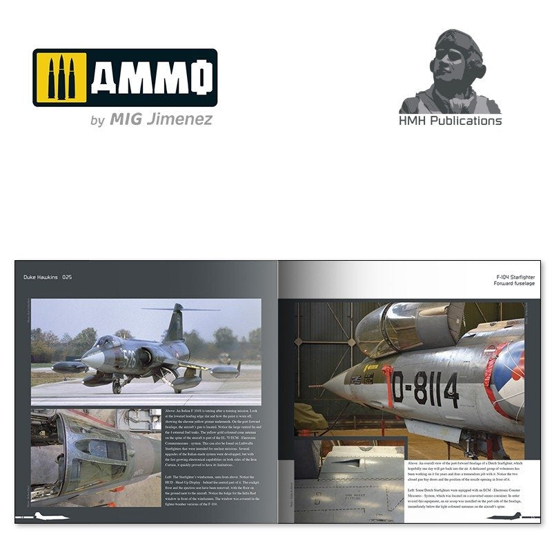 HMH Publications DH-025 Lockheed F-104 Starfighter Flying in Air Forces around the World (English version) – image 2
