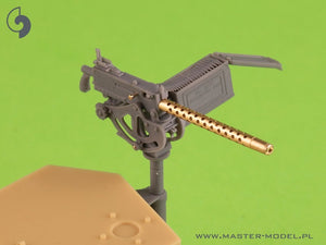 Master GM-35-087 Browning M1919 A4 .30 cal (7.62mm) - with M20 gun mount (used e.g. on M3 Stuart) or with D7431 cradle (e.g. M3 Scout Car) 1/35 – immagine 9