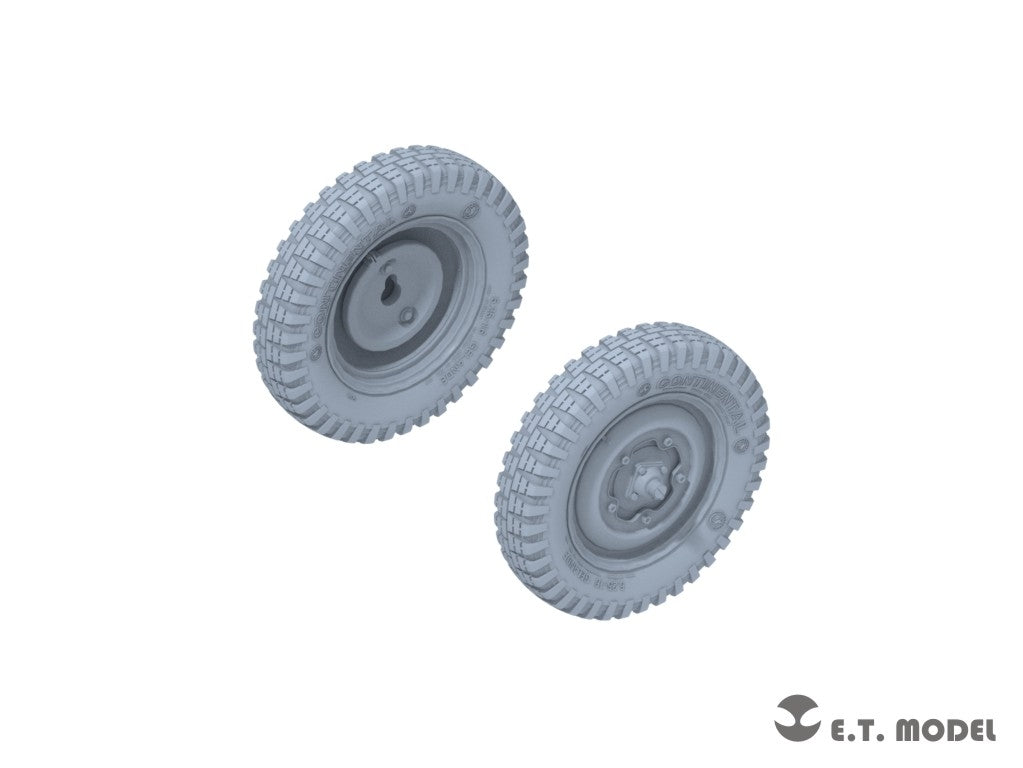 ET Model P35-135 WWII German Schwimmwagen Type166 Sagged wheels Narrow For TAMIYA Kit 1/35 – Bild 3