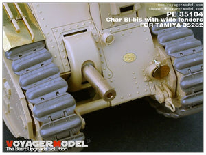 Voyager Model PE35104 WWII French Char BI-bis with wide fenders (B ver include Gun barrel) for TAMIYA 35282 1/35 – Bild 7