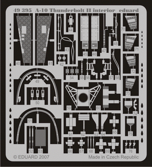 Eduard 49395 A-10 interior 1/48 Hobby Boss – image 2