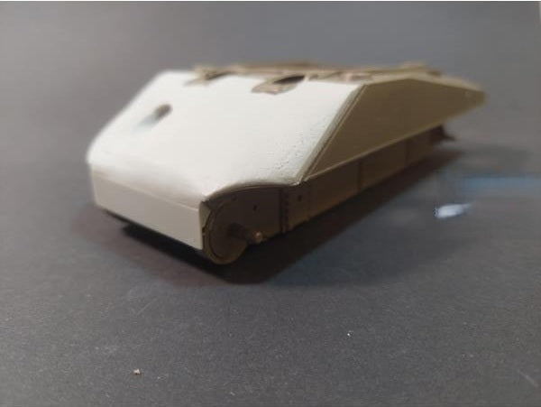 Panzer Art RE35-816 Concrete Armor For M4 &amp;#39;Small Hatch&amp;#39; Hull 1/35