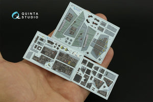 Quinta Studio QD32099 F-14B 3D-Printed &amp;amp; colored Interior on decal paper (Trumpeter) 1/32 – image 3