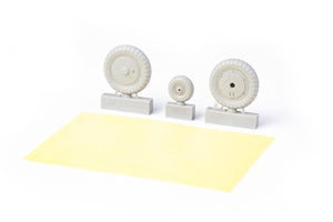 Eduard 632215 Bf 109G-6 wheels for REVELL 1/32