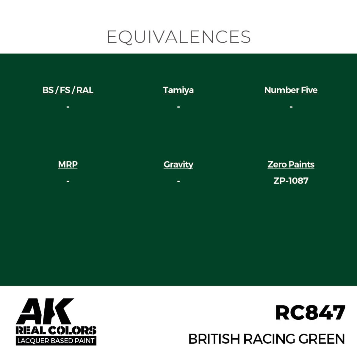 AK Interactive RC847 British Racing Green 17 ml – zdjęcie 3