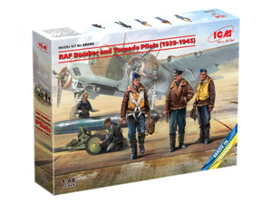 ICM 48090 RAF Bomber and Torpedo Pilots 1939-1945 1/48 – image 2
