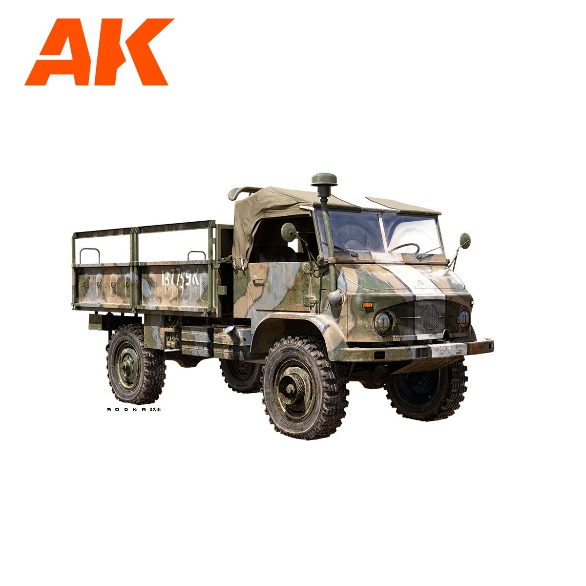 AK Interactive AK35506 UNIMOG S 404 MIDDLE EAST 1/35 – immagine 2