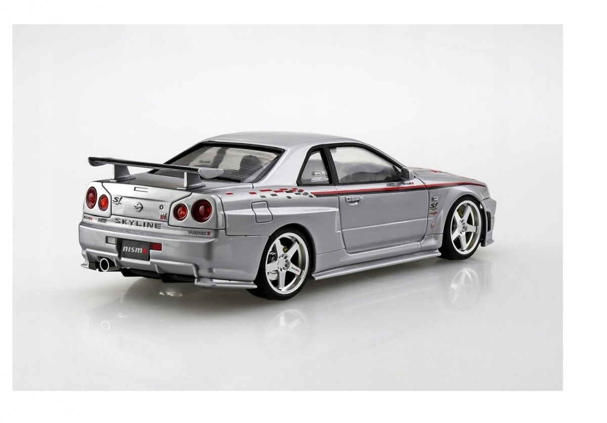 Aoshima 06607 Nissan BNR34 Skyline GT-R Nismo S-Tune &amp;#39;04 1/24 – immagine 3