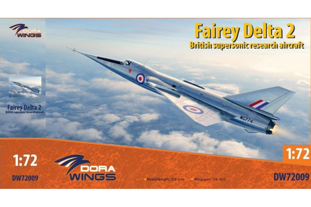 Dora Wings 72009 Fairey Delta 2 British supersonic research aircraft 1/72 – image 2