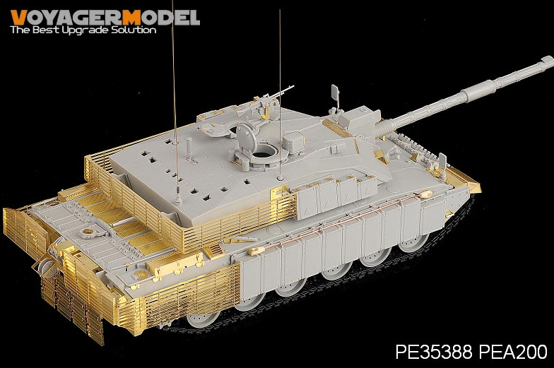 Voyager Model PEA200 Modern British Challenger 2 MBT slat amour (For TRUMPETER 001522) 1/35 – Bild 2
