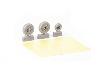 Eduard 648833 F-16C wheels late KINETIC MODEL 1/48 – image 4