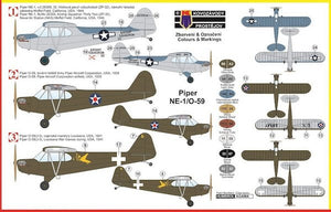 Kovozavody Prostejov KPM0044 Piper NE-1/O-59 Military 1/72 – image 2
