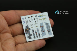 Quinta Studio QD72088 Su-24M 3D-Printed &amp;amp; colored Interior on decal paper (Trumpeter) 1/72 – image 7