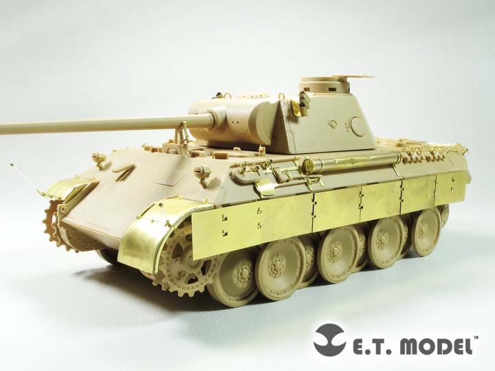 E.T. Model E35-242 WWII German Panther D Basic (For TAMIYA Kit) 1/35 – zdjęcie 2