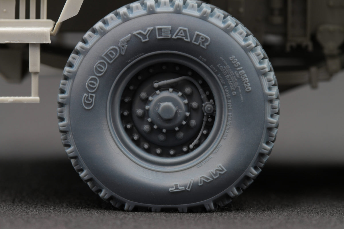 ScaleX WM 35012S HIMARS V2 Sagged wheel set (for Trumpeter) 1/35