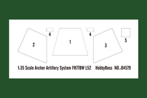 Hobby Boss 84579 Archer Artillery System FH77BW L52 1/35 – image 3