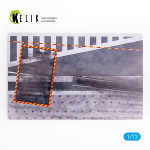 KELIK KS72032 CHARLES DE GAULLE DECK - BASE - ACRYLIC 3 MM (280 X 180 MM) 1/72 – image 2