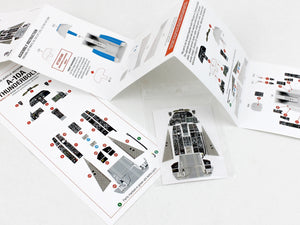 Red Fox Studio QS-32143 A-10A Thunderbolt II Updated full interior for Trumpeter 3D colored resin IP 1/32 – image 5