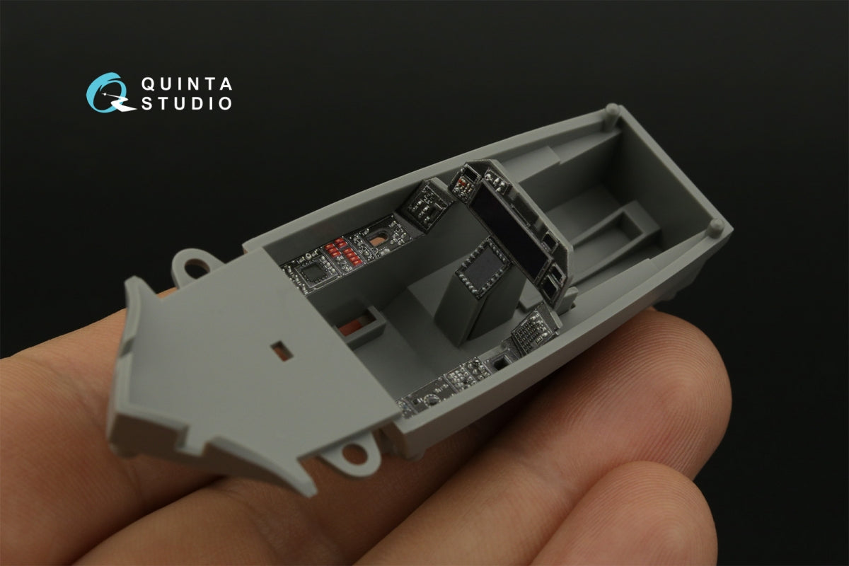 Quinta Studio QD48441 J-20 3D-Printed colored Interior on decal paper (Meng) 1/48 – Bild 10