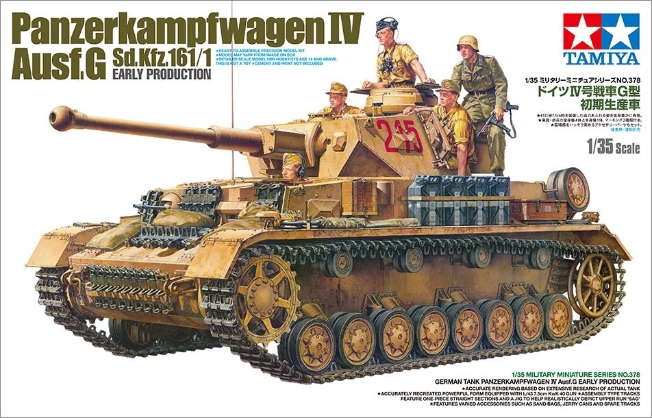 Tamiya 35378 Panzerkampfwagen IV Ausf. G Sd.Kfz. 161/1 early production 1/35 – obrázek 2