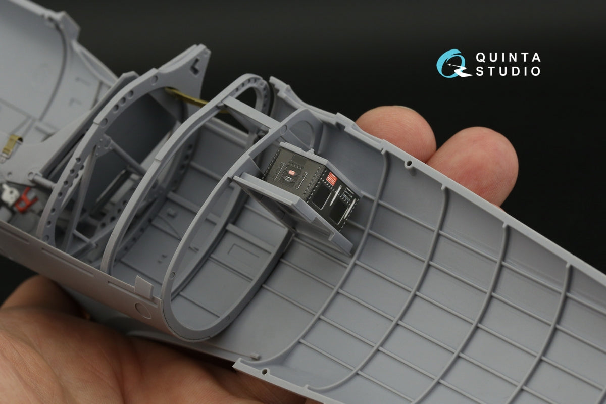 Quinta Studio QD24009 Spitfire Mk.IXc 3D-Printed &amp;amp; colored Interior on decal paper (Airfix) 1/24 – obrázek 7