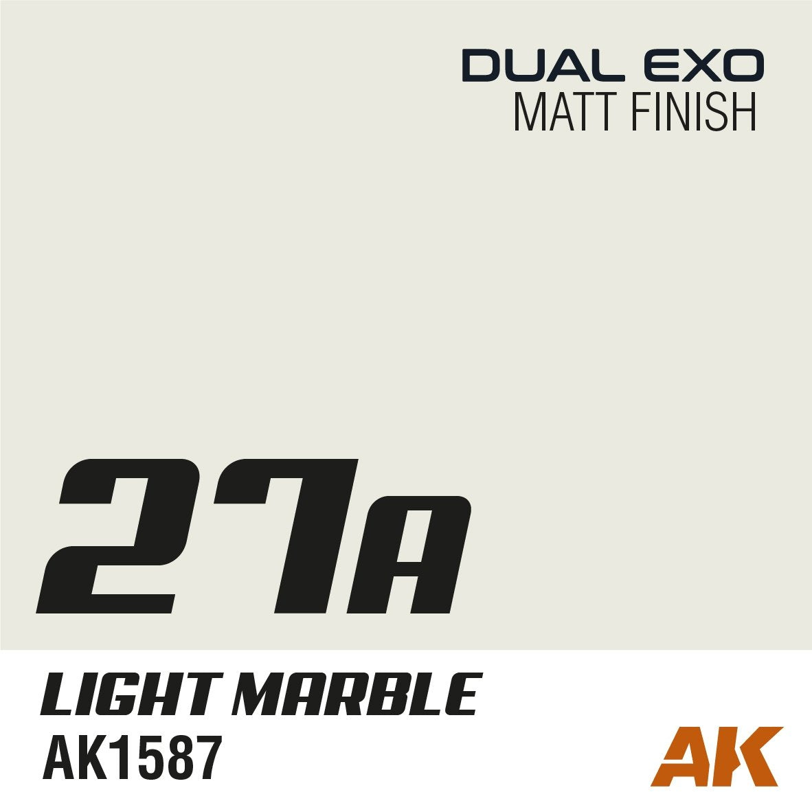AK Interactive AK1587 DUAL EXO SCENERY – 27A – LIGHT MARBLE 60ML. – Bild 2