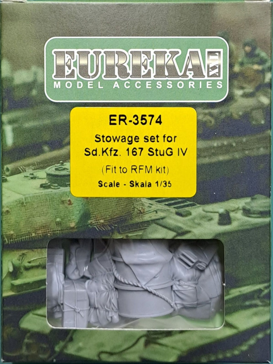 Eureka XXL ER-3574 Stowage Set for Sturmgeschütz IV (RFM) 1/35 – Bild 2