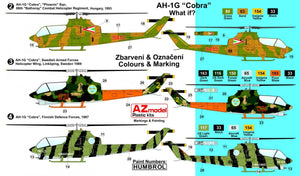 AZmodel AZ7484 Attack Helicopter AH-1G Late &amp;quot;Cobra&amp;quot; What if? 1/72 – obrázek 2