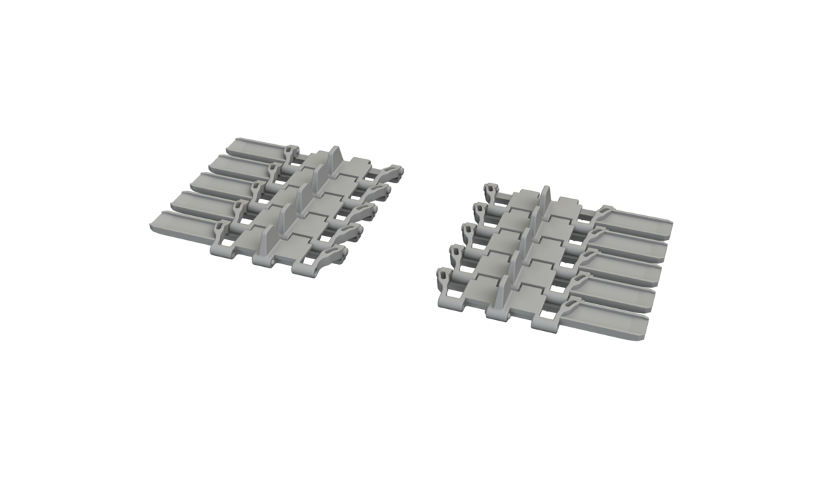 Eduard 635043 Pz.Kpfw. III / Pz.Kpfw. IV - Winter Tracks (3D-Printed) 1/35