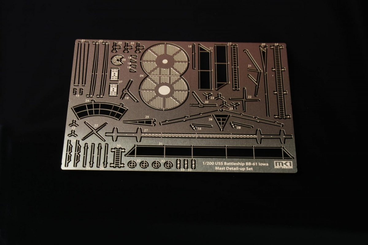 MK1 Design MD-20008 USS IOWA DX Pack 1/200 – immagine 14