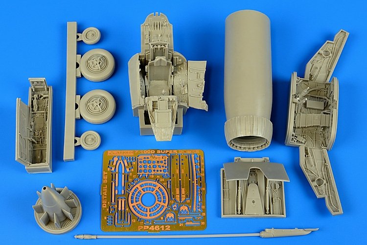 Aires 4612 F-100D Super Saber detail set 1/48 Trumpeter