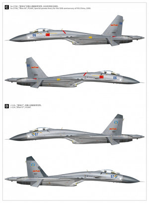 Great Wall Hobby S4818 Su-27 Flanker-B 30th Anniversary Service in China 1/48 – image 3
