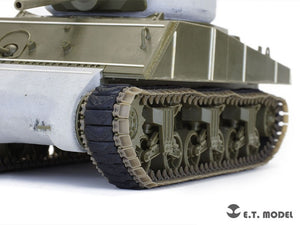 ET Model P35-093 WWII US ARMY M4 Sherman Extended End Connectors &amp;quot;Duck bill&amp;quot; type 1 1/35 – immagine 2