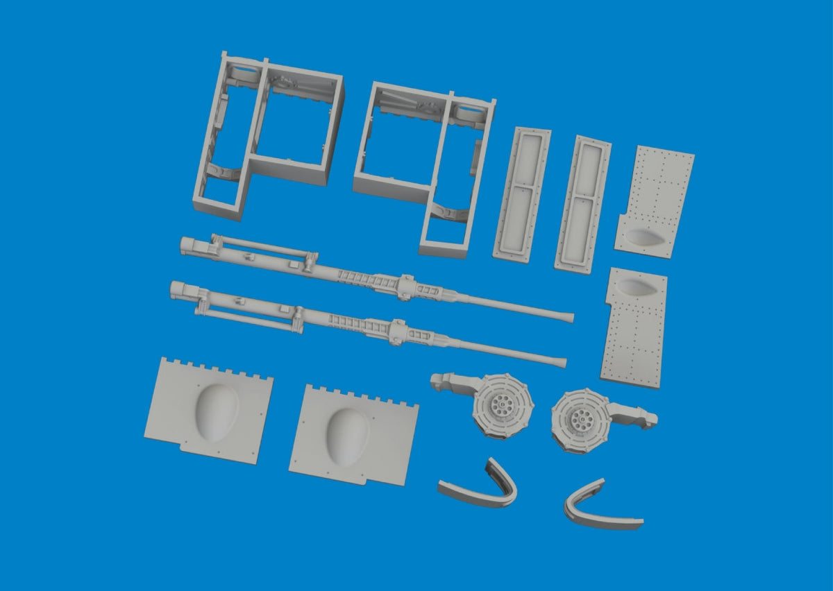 Eduard 6481095 A6M5 Type 52 gun bays PRINT EDUARD 1/48 – Bild 4