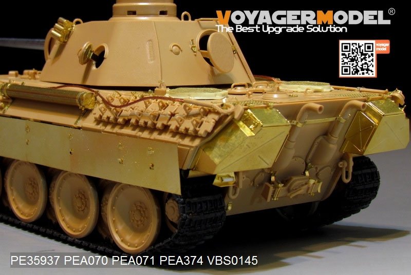 Voyager Model PE35937 WWII German Panther D Tanks Basic For MENG TS-038 1/35 – image 7
