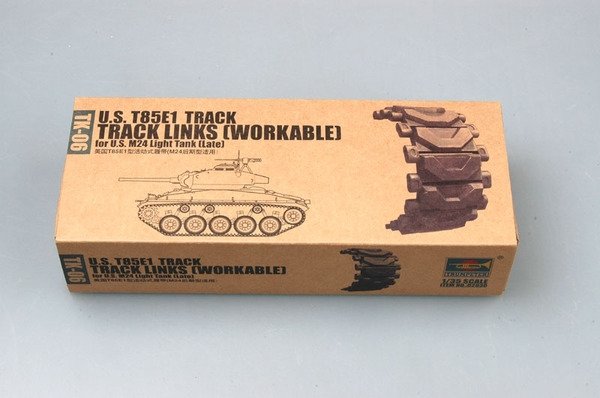 Trumpeter 02036 US T85E1 track for US M24 light tank (late) (1/35)