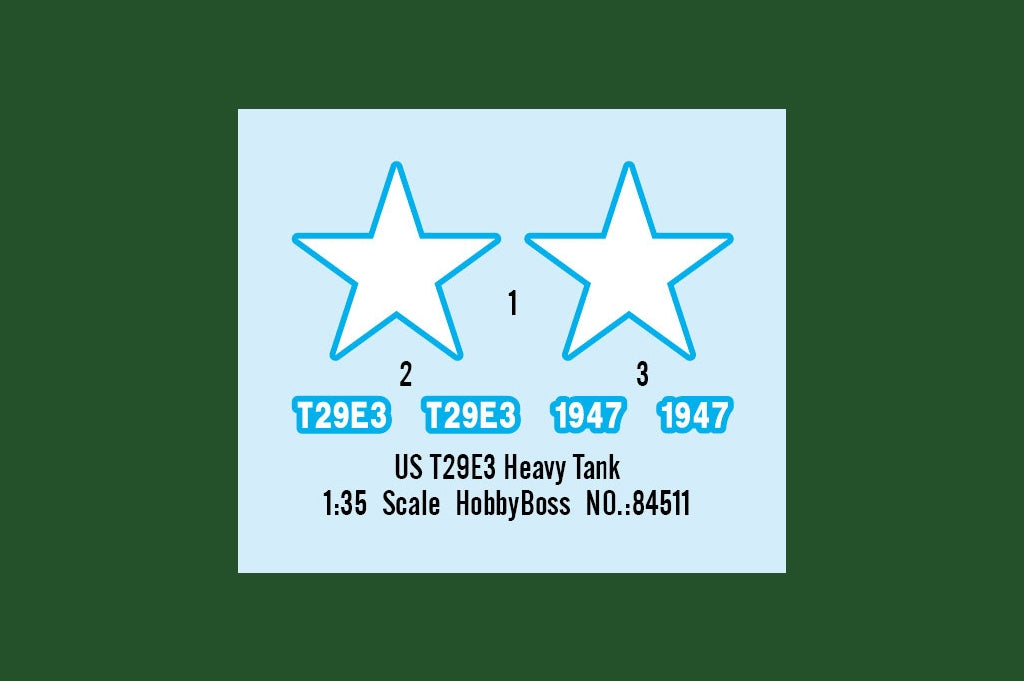 Hobby Boss 84511 US T29E3 Heavy Tank 1/35 – Bild 11